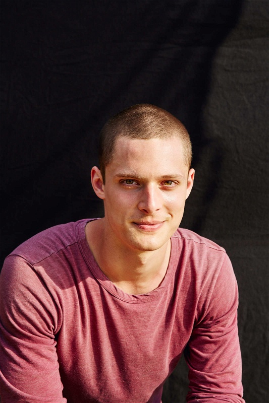 Food & Wine Portrait of young man for Bilbro Brothers